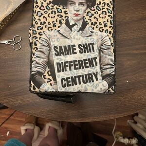 Leopard Print Sewing Basket / Craft Organizer